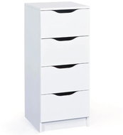 Nejlevnější nábytek Westphalen 4, bílá - Chest of Drawers