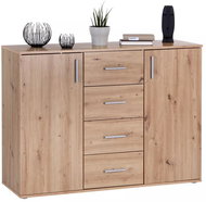 Nejlevnější nábytek INA 03, dub artisan - Chest of Drawers