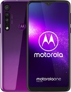 Motorola One Macro fialová - Mobilný telefón