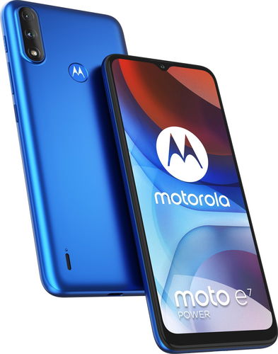 Motorola Moto E7 Power modrá - Mobilní telefon - Hlavní obrázek