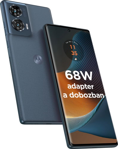 Motorola EDGE 50 Fusion 12GB / 512GB Forest Blue - Mobiltelefon - Fő fotó