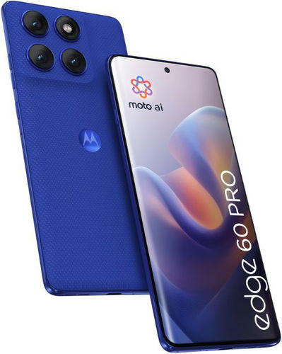 Motorola Edge 60 Pro 12GB / 512GB Pantone Dazzling Blue - Mobiltelefon - Fő fotó