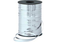 SMART BALLOONS Stuha 5 mm × 250 m metalická stříbrná - Ribbon