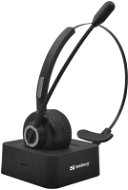 Sandberg Bluetooth Office Headset Pro, černá - Bezdrátová sluchátka