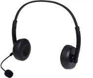 Sandberg USB Office Saver Mikrofonos fejhallgató, fekete - Fej-/fülhallgató