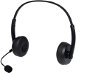 Sandberg USB Office Saver Mikrofonos fejhallgató, fekete - Fej-/fülhallgató