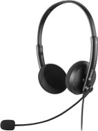 Sandberg PC MiniJack Office Saver Headset, Black - Headphones