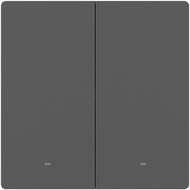 SONOFF SwitchMan Smart Wall Switch-M5 2 Gang Matter Gray - Light Switch