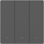 SONOFF SwitchMan Smart Wall Switch-M5 3 Gang Matter Gray - Light Switch