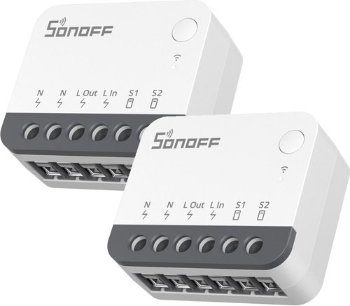 SONOFF ZBMINI Extreme Zigbee Smart Switch ZBMINIR2 (Neutral Wire Required) 2-pack - Switching Relay - Main image