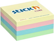 STICK´N kocka 76 × 76 mm, pastelový mix, 400 lístkov - Samolepiaci bloček