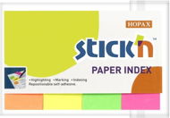 STICK´N 50 mm x 20 mm - Neonmix - 4 x 50 Blatt - Haftnotizen