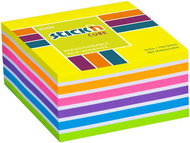 STICK´N 76 × 76 mm, neon žlutý mix, 400 lístků - Memo Pad