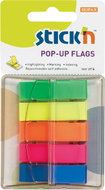 STICK´N POP-UP, 45 × 12 mm, neon mix, 5 × 40 cards - Self-Adhesive Labels