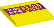 STICK´N EXTRA STICKY, 76 × 76 mm, neón žltý, 90 lístkov - Samolepiaci bloček