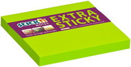 STICK´N EXTRA STICKY, 76 × 76 mm, neon zelený, 90 lístků - Memo Pad