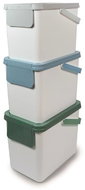 SNIPS Sorted waste bin 25 l 3 pcs white + lid mix - Rubbish Bin