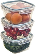 Snips Sada dóz na potraviny 1 l, 3 ks, BPA Free, transparentní a modrá - Food Container Set