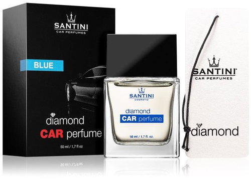 SANTINI Car fragrance - Diamond Blue, 50ml - Car Air Freshener - Main image