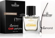 SANTINI Car fragrance - Diamond Cedarwood, 50ml - Car Air Freshener
