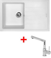 Sinks Best 780 Milk + Mix 350P - Kitchen Sink and Tap Set