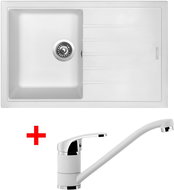 Sinks Best 780 Milk + Pronto GR - Kitchen Sink and Tap Set