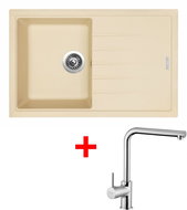 Sinks Best 780 Sahara + Elka - Kitchen Sink and Tap Set