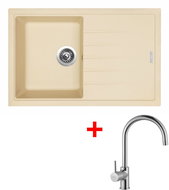 Sinks Best 780 Sahara + Vitalia - Kitchen Sink and Tap Set