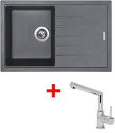 Sinks Best 780 Titanium + Mix 350P - Kitchen Sink and Tap Set