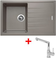 Sinks Best 780 Truffle + Mix 350P - Kitchen Sink and Tap Set