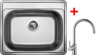 Sinks Comfort 600 V + Vitalia - Set dřezu a baterie