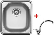 Sinks Compact 435 V + Evera - Kitchen Sink and Tap Set