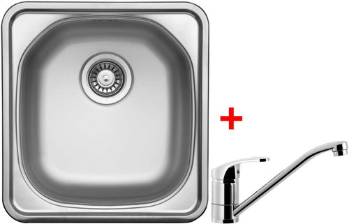 Sinks Compact 435 V + Pronto - Kitchen Sink and Tap Set - Main image