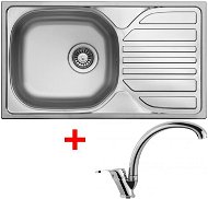 Sinks Compact 760 V + Evera - Set dřezu a baterie