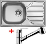 Sinks Compact 760 V + Legenda S - Kitchen Sink and Tap Set