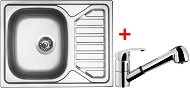 Sinks Okio 650 V + Legenda S - Set dřezu a baterie