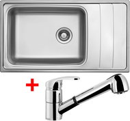 Sinks Wave 915 V + Legenda S - Kitchen Sink and Tap Set