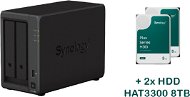Synology DS723+ 2xHAT3300-8T (16TB) - NAS