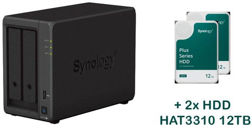 Synology DS723+ 2x HAT3310-12T (24TB) - NAS - Hlavní obrázek