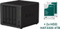 Synology DS923+ 2× HAT3300-4T (8 TB) - NAS