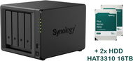Synology DS925+ 2x HAT3310-16T (32TB) - NAS