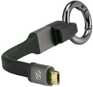 Scosche 2v1 karabina s oboustranným USB-microUSB kabelem - Napájecí kabel