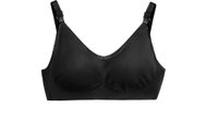 SNUG BUN Kojicí podprsenka, Černá L - Nursing Bra