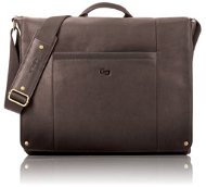 Solo Hudson Leather Messenger Espresso 16" - Laptop Bag