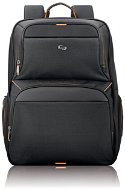 Solo Thrive Backpack Fekete/Narancssárga 17.3" - Laptop hátizsák