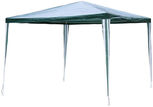 LEX Párty stan 3 × 3 m zelenobílá - Party Tent - Main image