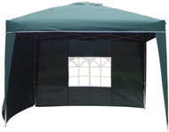 LEX Altán zahradní, skládací 3 × 3 m + 2 boční stěny zelená - Garden Gazebo