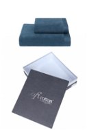 Soft Cotton – Darčeková súprava uterák a osuška Lord, 2 ks, modrá - Sada uterákov