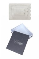 Soft Cotton - Dárkové balení ručníků a osušky Silvia, 3 ks, smetanová - Osuška