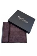 Soft Cotton dárková sada ručníku a osušky Stella, 2 ks, švestková - Towel Set